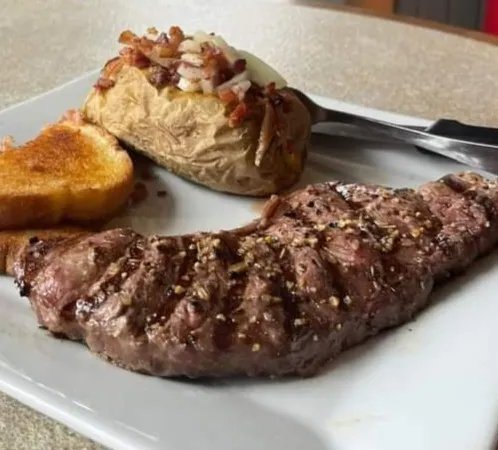 NY Strip Steak Dinner